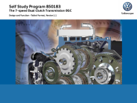 VW - SSP 850183 - The 7-speed Dual Clutch Transmission 0GC 